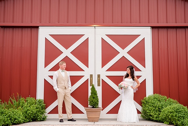 DIY rustic barn wedding