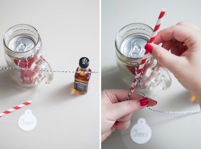 DIY // Cocktail Mason Jar Gift