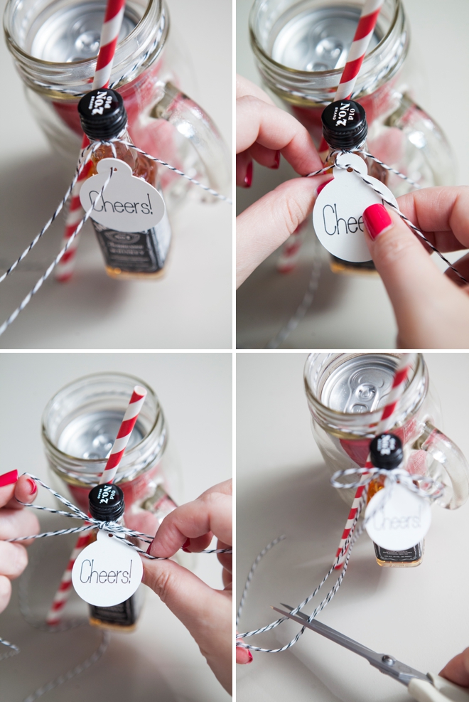 Easy Mason Jar Cocktail Gift - Simple Sips