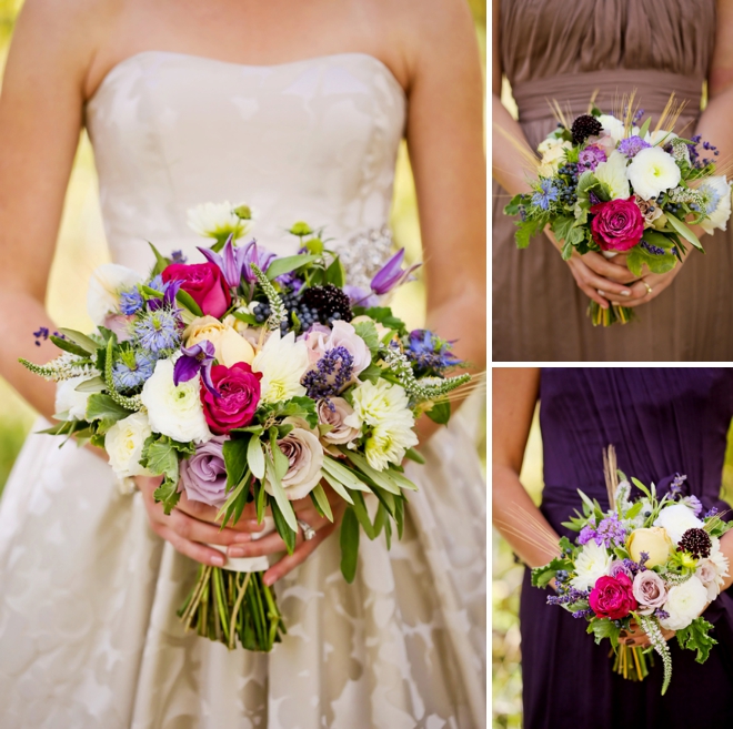 Gorgeous fall wedding bouquets