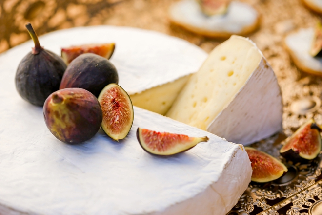 Goat cheese and fig appetizers