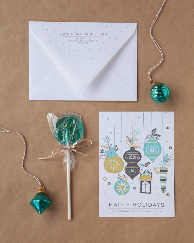 Something Turquoise 2014 Christmas Cards