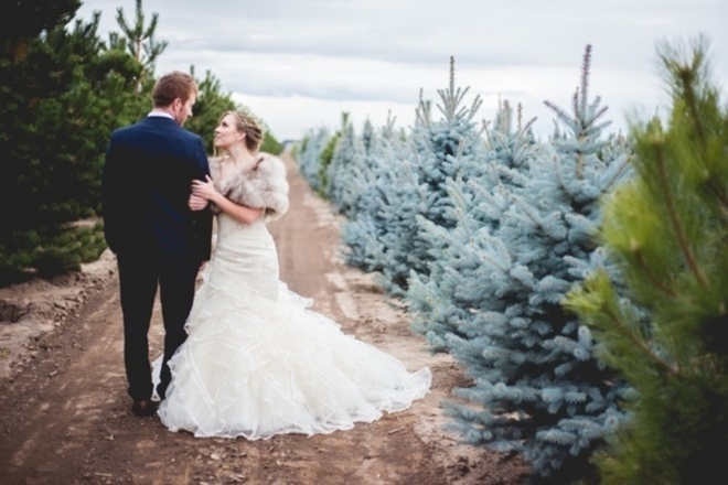 Christmas Tree Farm Styled Shoot by Blackbird Photography and Design