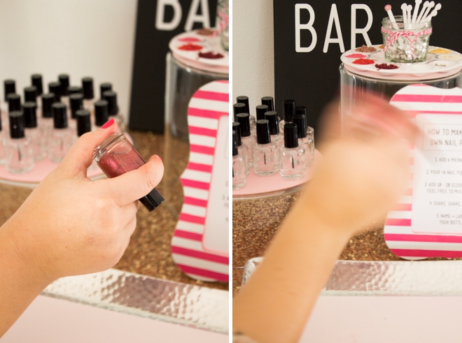 DIY Nail Polish Bar