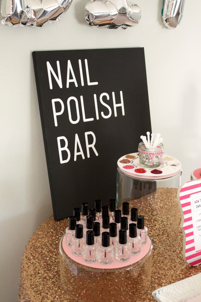 DIY Nail Polish Bar!
