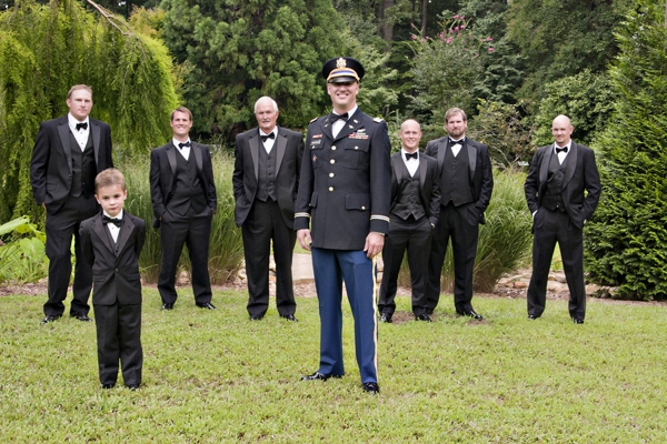 Military groom