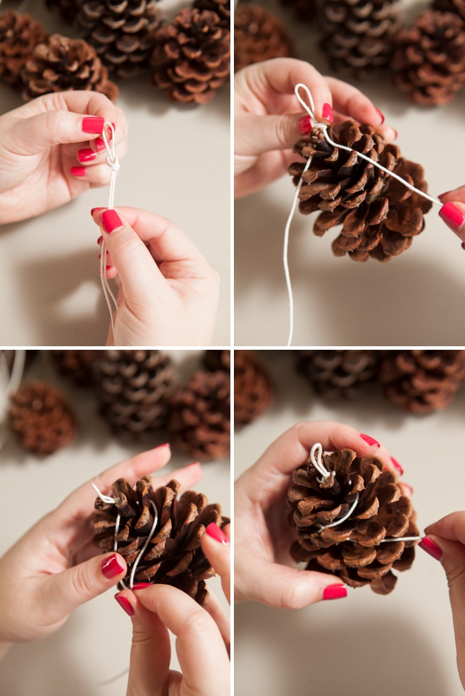 DIY - How to make Pinecone Fire Starter favors