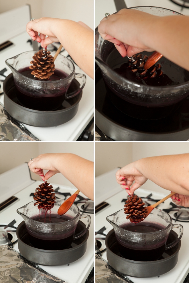 DIY - How to make Pinecone Fire Starter favors