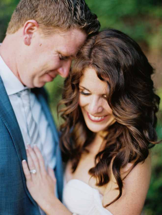 Gorgeous DIY lakeside wedding.