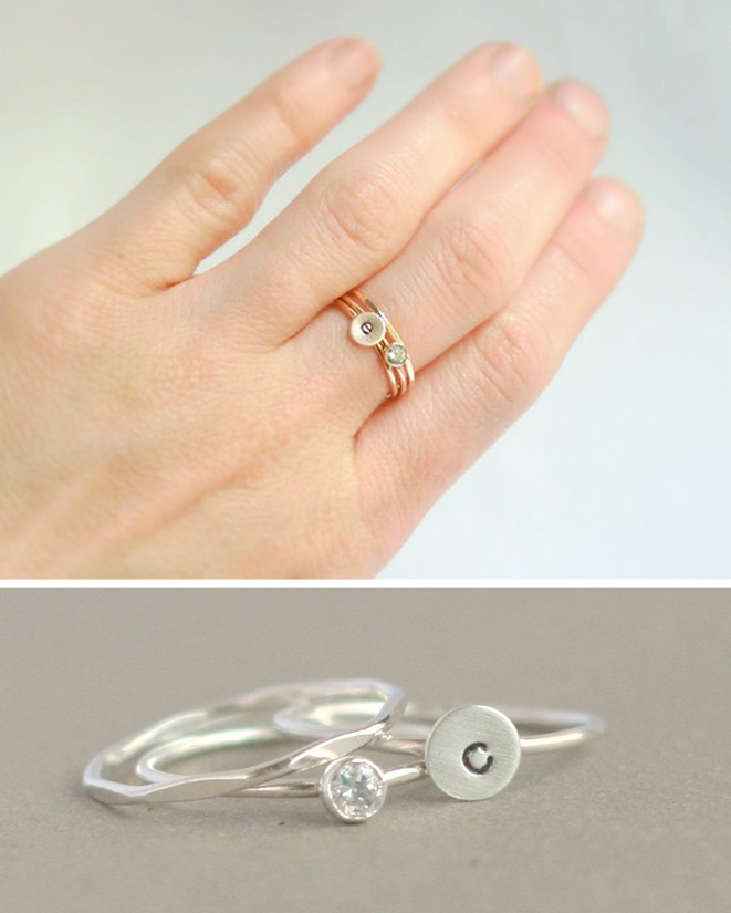 Stacking rings from Meadowbelle Market