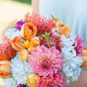 DIY wedding bouquet