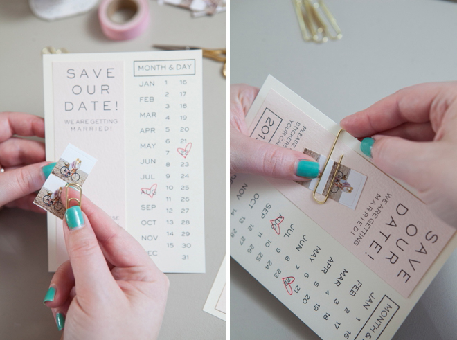 DIY - Instagram Save the Date invitations with Free printables!