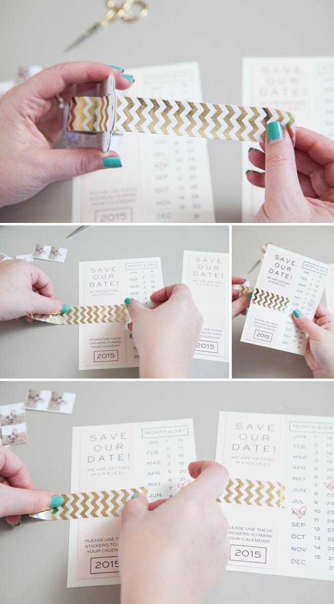DIY - Instagram Save the Date invitations with Free printables!