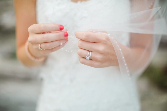 Beautiful wedding ring shot