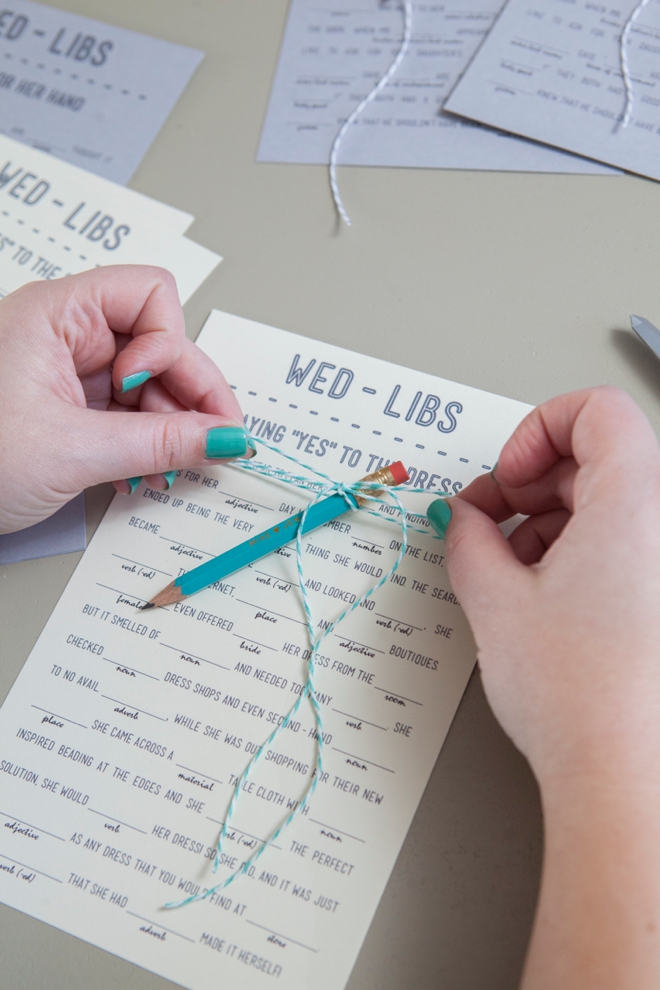 Free Printable Wedding Mad libs