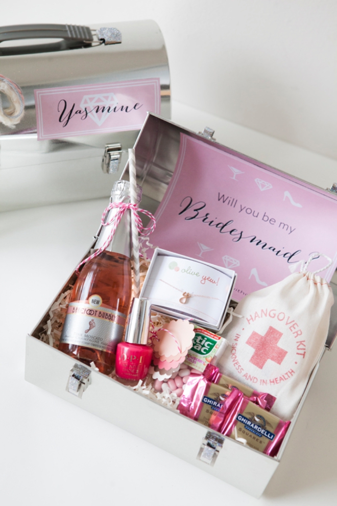 Will You Be My Bridesmaid? Lunch Box