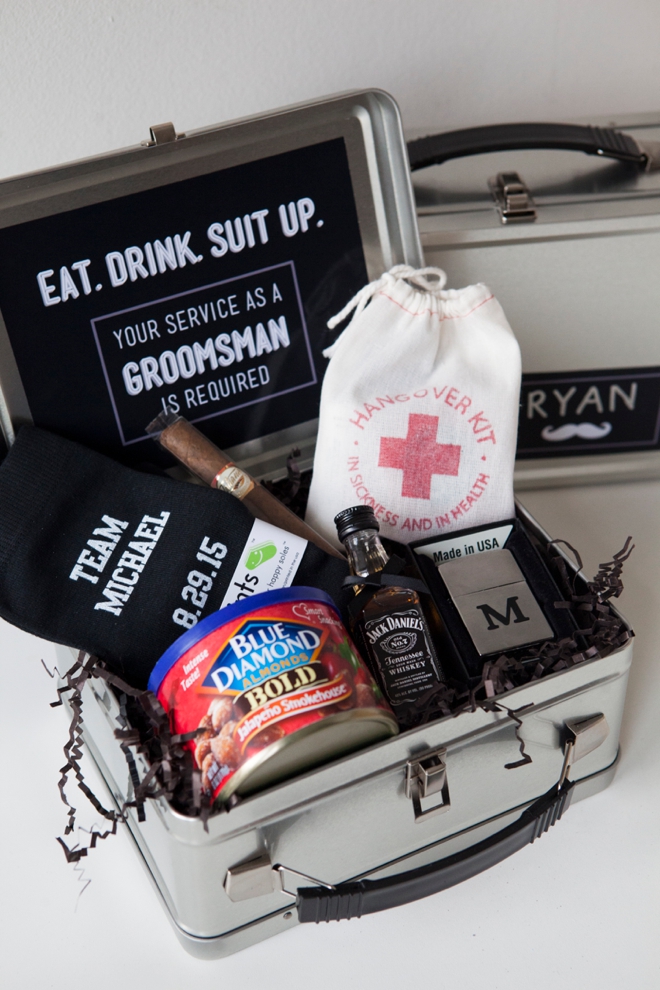 Will You Be My Groomsman? Lunch Box