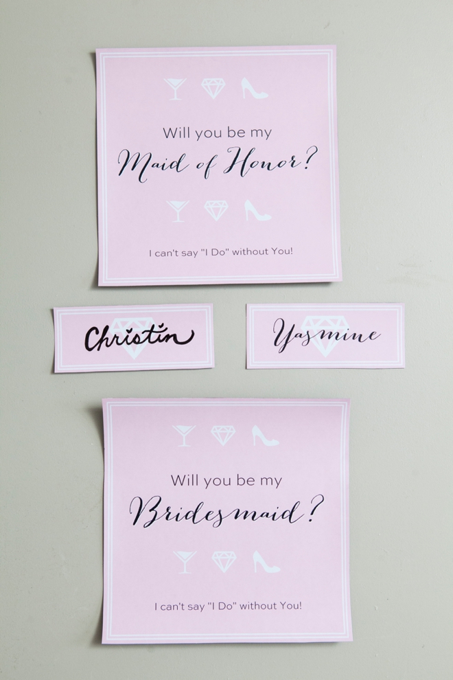 Will You Be My Bridesmaid? Lunch Box