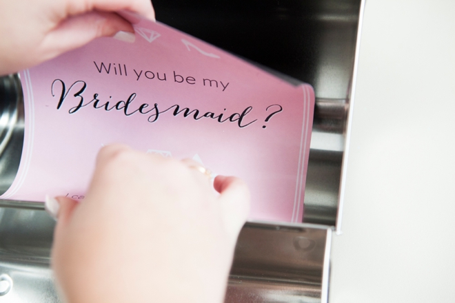 Will You Be My Bridesmaid? Lunch Box