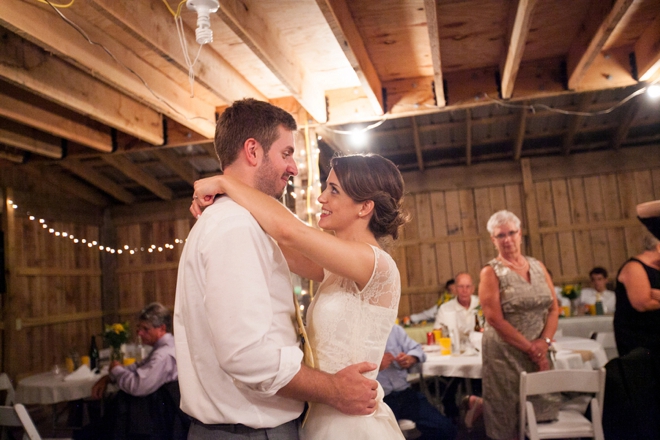 Lovely DIY barn wedding