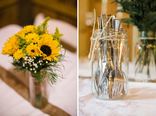 Lovely DIY barn wedding