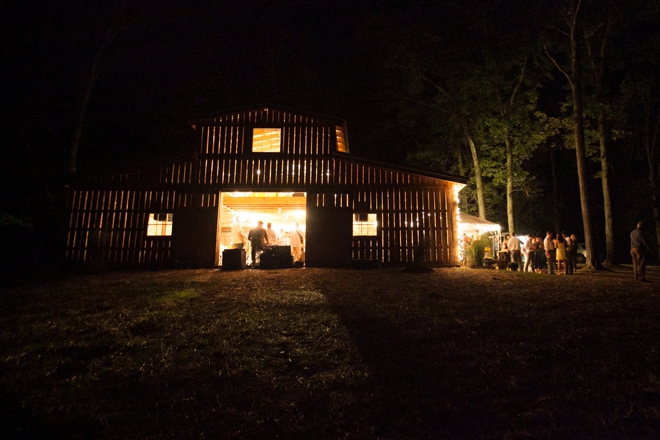 Lovely DIY barn wedding