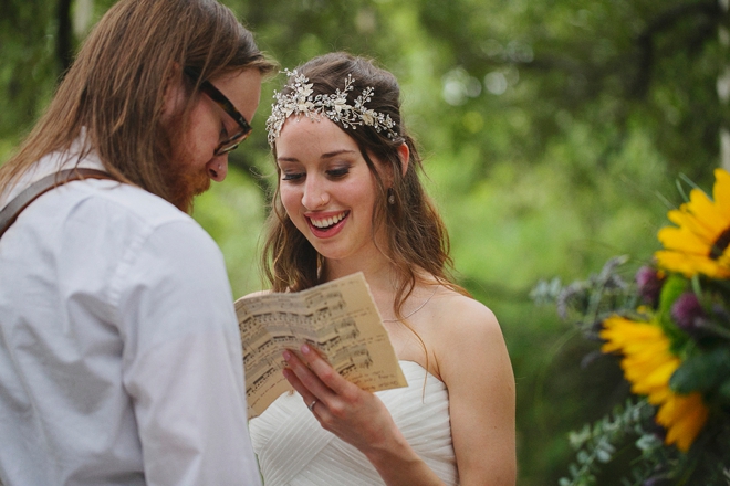 Reading vows