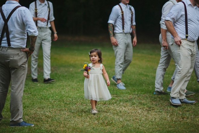 Darling flower girl