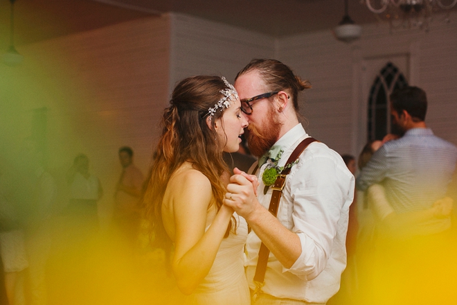 The first dance as Mr & Mrs