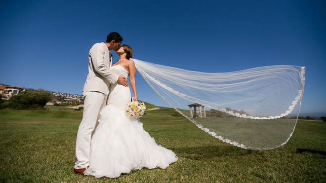 Beautiful nautical wedding in Palos Verdes, CA
