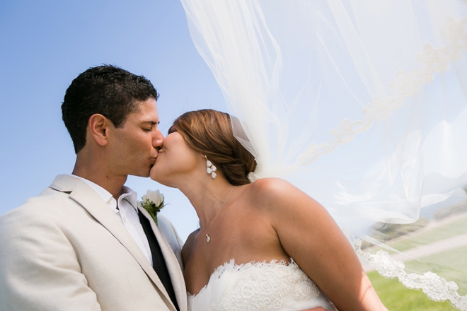 Beautiful veil shot