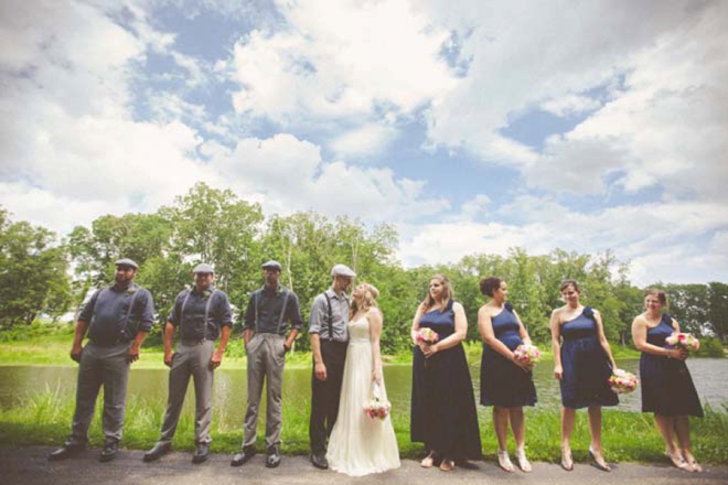 Bridal party portrait