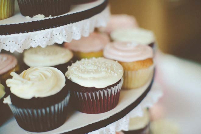 Wedding cupcakes