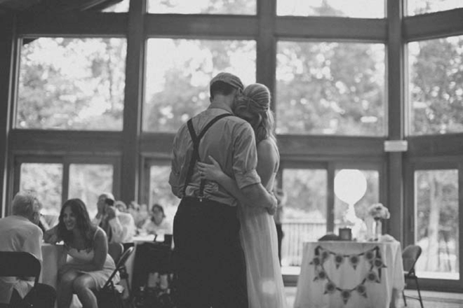 The beautiful first dance
