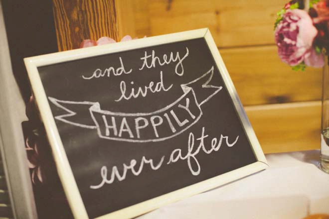 Happily Ever After sign