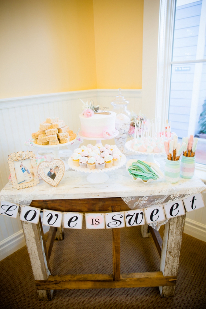 Love is Sweet, dessert table