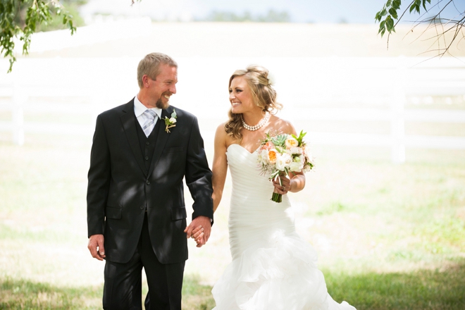 Gorgeous winery wedding