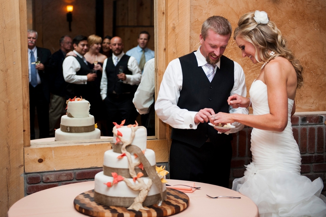 The groom made the cake!