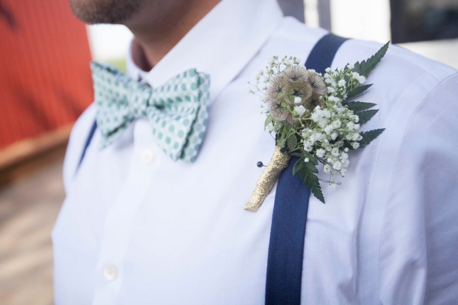 Awesome handmade boutonnieres