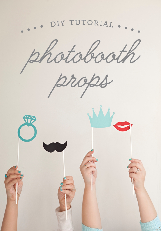 paper photo booth props