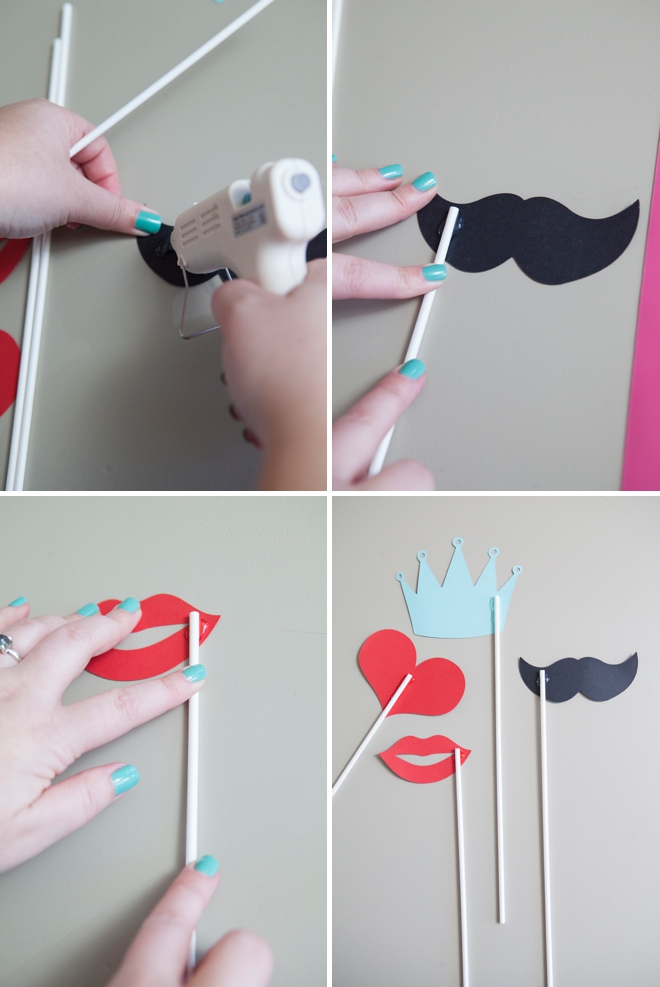 DIY - How to make your own photo booth stick props