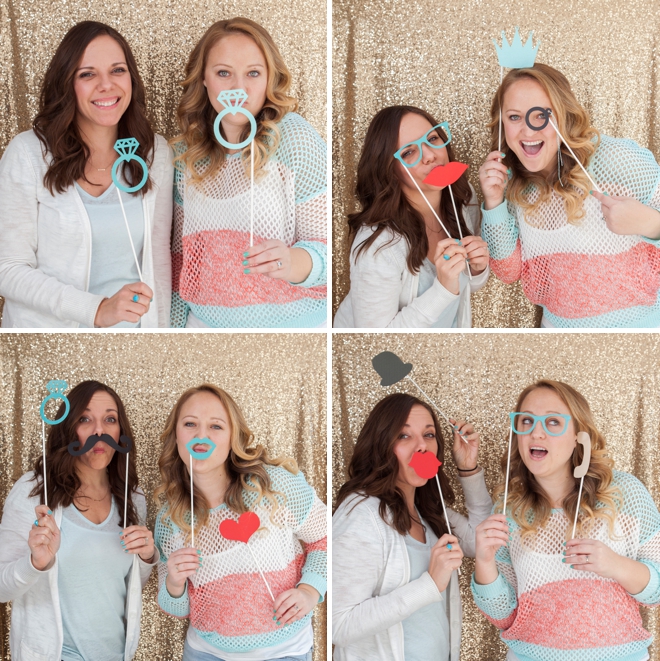 diy photo booth props on a stick