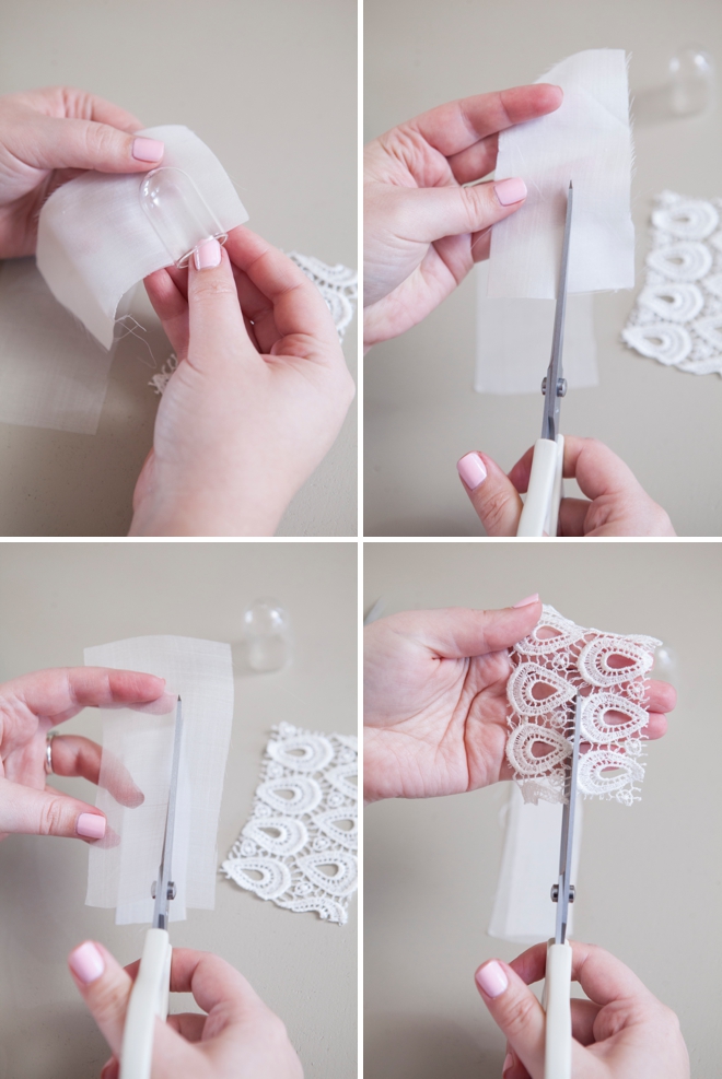 Make your own wedding dress keepsake necklace