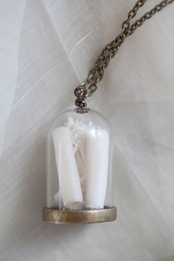 Wedding dress necklace on sale keepsake