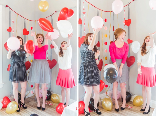 Balloons, pink, photobooth