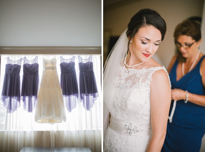 bride getting ready