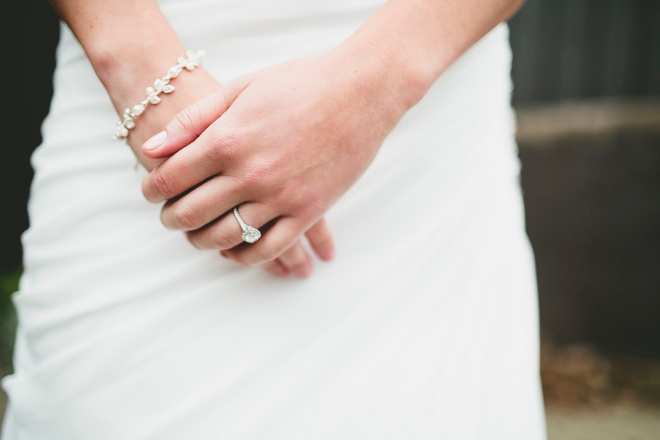 Wedding ring and bracelet