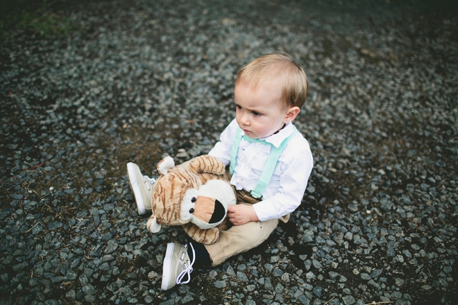 Adorable ring bearer