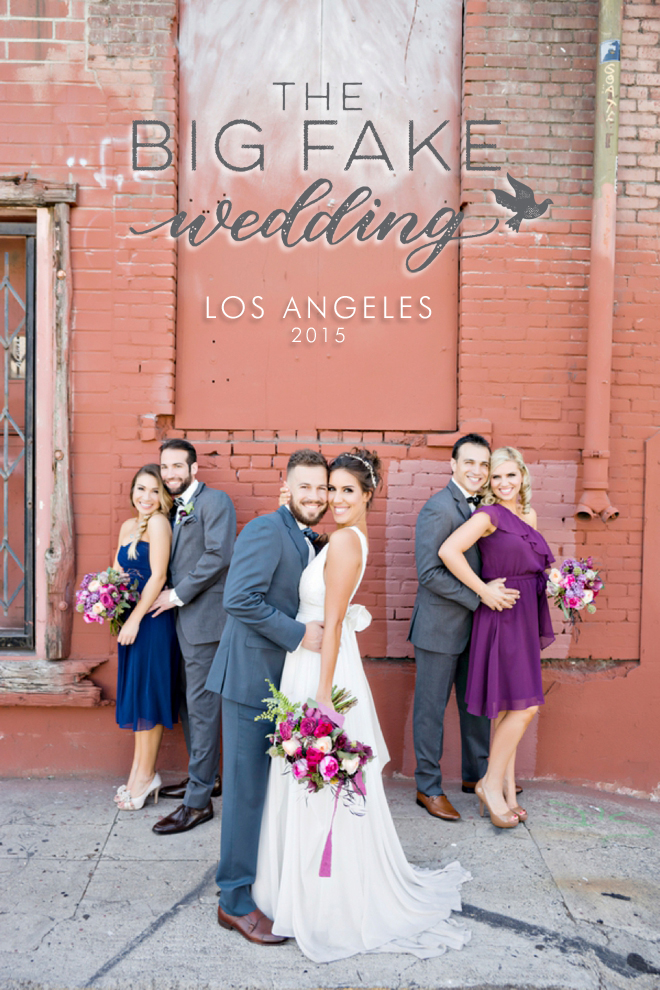 The Big Fake Wedding, Los Angeles - Andie Freeman Photography