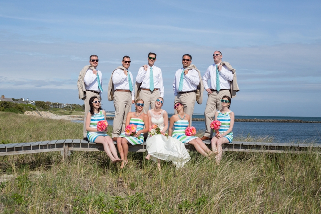 Lovely, bright Lilly Pulitzer themed wedding